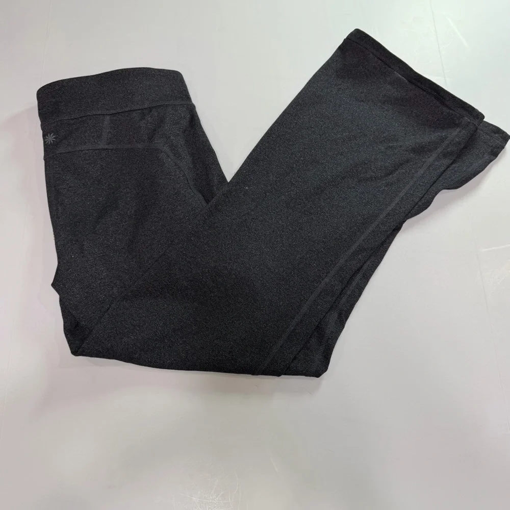 Athleta Black Wide-Leg Leggings - Picture 7 of 8